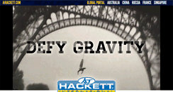 Desktop Screenshot of ajhackett.com